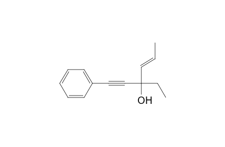 1-Phenyl-3-ethyl-4-hexen-1-yn-3-ol