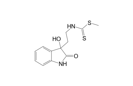 Methyl 3-hydroxy-2-oxotryptamine dithiocabamate