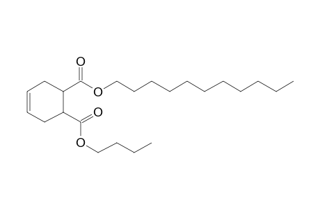 cis-Cyclohex-4-en-1,2-dicarboxylic acid, butyl undecyl ester