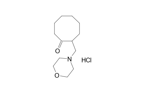 2-(MORPHOLINOMETHYL)CYCLOOCTANONE, HYDROCHLORIDE