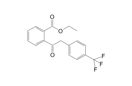 Ethyl 2-(2-(4-(trifluoromethyl)phenyl)acetyl)benzoate