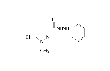 5-chloro-1-methylpyrazole-3-carboxylic acid, 2-phenylhydrazide