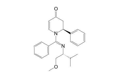 (2S)-1-[(E)-[[(1S)-1-(METHOXYMETHYL)-2-METHYLPROPYL]-IMINO]-(PHENYL)-METHYL]-2-PHENYL-2,3-DIHYDROPYRIDIN-4(1H)-ONE