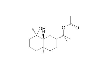 Acetoxyeudesman-4-alpha-ol<11->