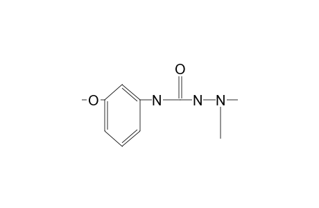 1,1-dimethyl-4-(m-methoxyphenyl)semicarbazide