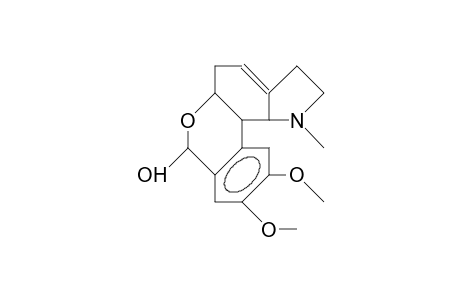 9,10-dimethoxy-1-methyl-3,5,5a,7,11b,11c-hexahydro-2H-isochromeno[3,4-g]indol-7-ol