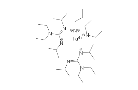 tantalum(V) bis((Z)-(N,N-diethyl-N'-isopropylcarbamimidoyl)(isopropyl)amide) diethylamide propylnitride