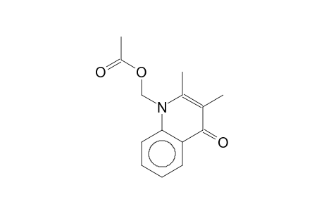 1-ACETOXYMETHYL-2,3-DIMETHYL-4(1H)-QUINOLINONE