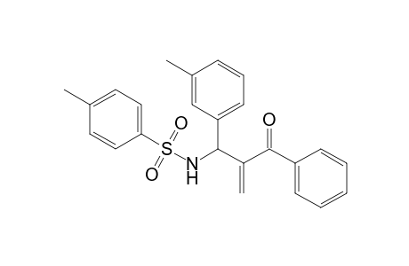 N-[2-Benzoyl-1-(3-methylphenyl)allyl]-4-methylbenzenesulfonamide