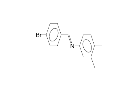 N-(4-bromobenzylidene)-3,4-dimethylaniline