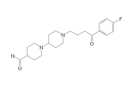 Pipamperone or 1'-[4-(4-fluorophenyl)-4-oxobutyl]-[1,4'-bipiperidine]-4'-carboxamide