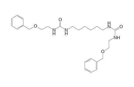 N-[2-(benzyloxy)ethyl]-N'-{6-[({[2-(benzyloxy)ethyl]amino}carbonyl)amino]hexyl}urea