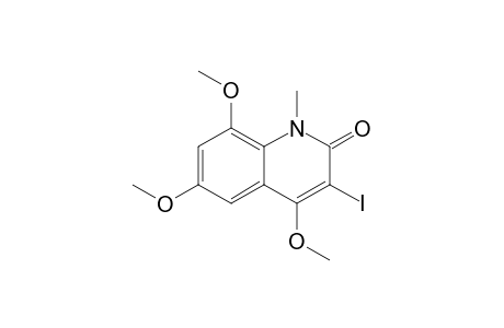 3-IOD-4,6,8-TRIMETHOXY-1-METHYL-CHINOLIN-2(1H)-ONE