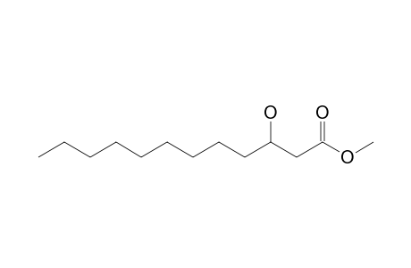 Dodecanoic acid, 3-hydroxy-, methyl ester