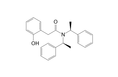2-(2-hydroxyphenyl)-N,N-bis[(1S)-1-phenylethyl]acetamide
