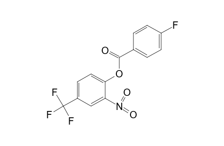 2-NITRO-alpha,alpha,alpha-TRIFLUORO-p-CRESOL, p-FLUOROBENZOATE