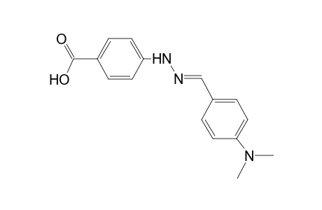 4-{(2E)-2-[4-(dimethylamino)benzylidene]hydrazino}benzoic acid