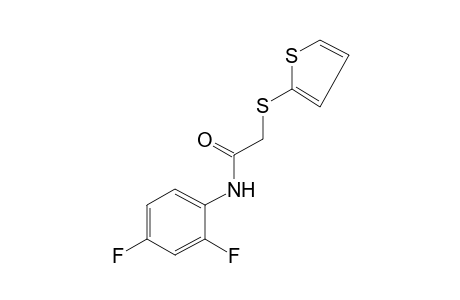 2',4'-Difluoro-2-[(2-thienyl)thio]acetanilide