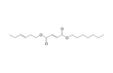 Fumaric acid, heptyl trans-hex-3-enyl ester