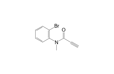 N-(2-bromophenyl)-N-methyl-propiolamide