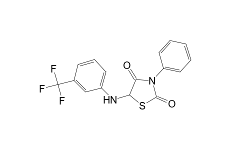 3-Phenyl-5-(3-trifluoromethyl-phenylamino)-thiazolidine-2,4-dione