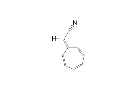 2-(1-cyclohepta-2,4,6-trienylidene)acetonitrile