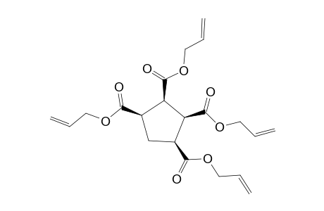 cis-,cis-,cis-,cis-1,2,3,4-CYCLOPENTANETETRACARBOXYLIC ACID, TETRAALLYL ESTER