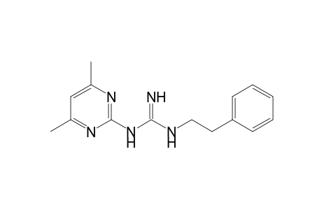 1-(4,6-Dimethyl-2-pyrimidinyl)-3-phenethylguanidine