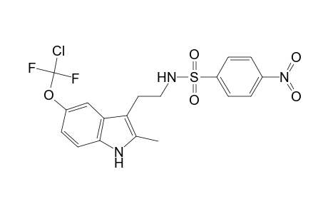 N-(2-{5-[chloro(difluoro)methoxy]-2-methyl-1H-indol-3-yl}ethyl)-4-nitrobenzenesulfonamide