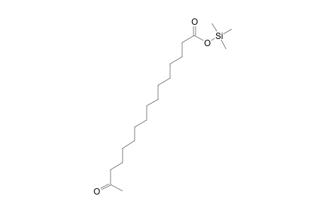 15-Oxohexadecanoate, tms derivative