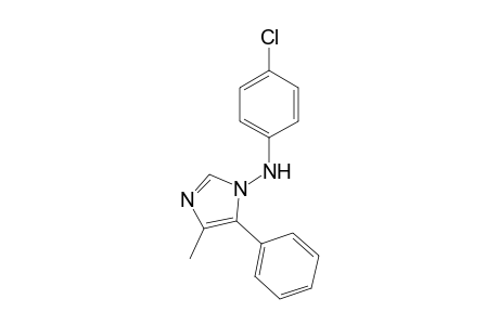 (4-chlorophenyl)-(4-methyl-5-phenyl-imidazol-1-yl)amine