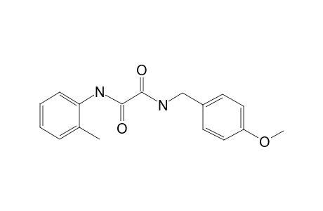 Oxamide, N-(4-methoxybenzyl)-N'-(2-methylphenyl)-