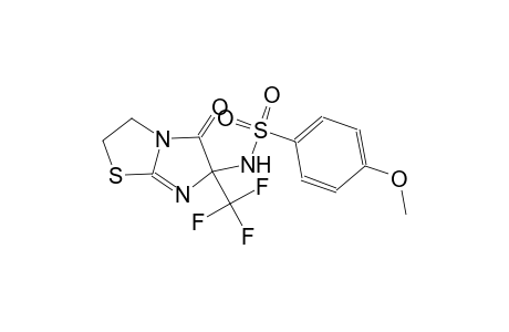 benzenesulfonamide, 4-methoxy-N-[2,3,5,6-tetrahydro-5-oxo-6-(trifluoromethyl)imidazo[2,1-b]thiazol-6-yl]-