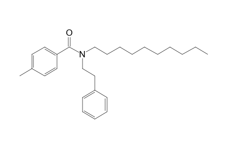 p-Toluylamide, N-(2-phenylethyl)-N-decyl-