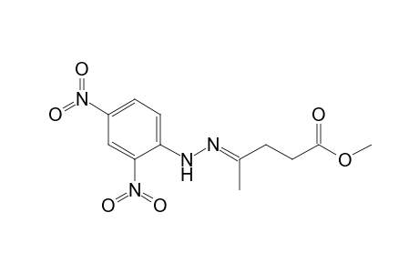 (4E)-4-[(2,4-dinitrophenyl)hydrazinylidene]pentanoic acid methyl ester