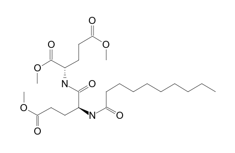 L-Glutamic acid, N-(N-decanoyl-L-.alpha.-glutamyl)-, trimethyl ester