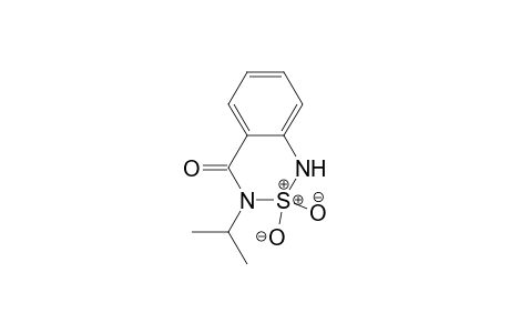 3-isopropyl-1H-2,1,3-benzothiadiazin-4(3H)-one 2,2-dioxide