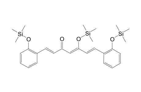 Salicylcurcumin, tri-TMS