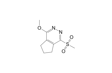 4,5-cyclopenteno-6-methoxy-3-(methylsulfonyl)-1,2-diazine