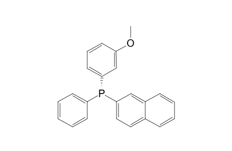 (S)-(-)-(3-Methoxyphenyl)(naphthalen-2-yl)(phenyl)phosphane