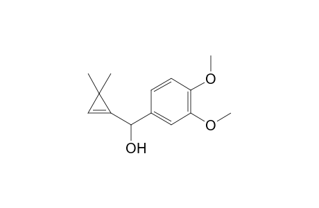 (3,4-Dimethoxyphenyl)(3,3-dimethylcycloprop-1-en-1-yl)methanol