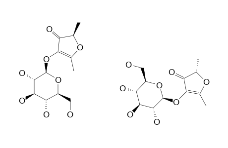 2,5-DIMETHYL-4-HYDROXY-3-[2H]-FURANONE-BETA-D-GLUCOPYRANOSIDE