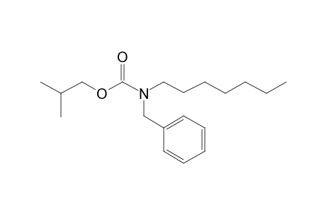 Carbonic acid, monoamide, N-benzyl-N-heptyl-, isobutyl ester