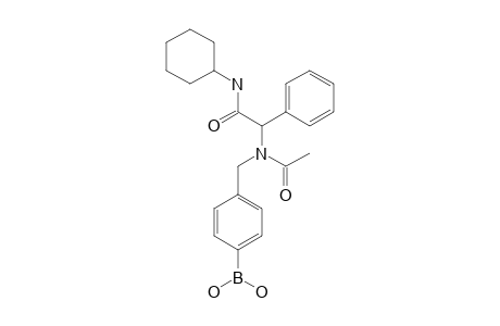 [4-[[N-[2-(CYCLOHEXYLAMINO)-2-OXO-1-PHENYLETHYL]-ACETAMIDO]-METHYL]-PHENYL]-BORONIC-ACID