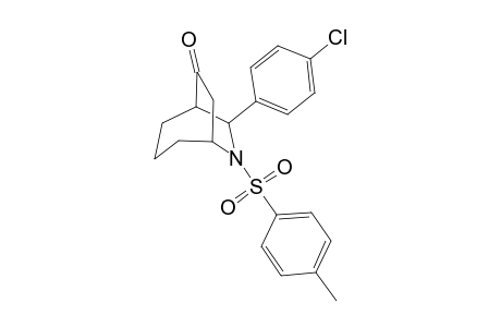 endo-7-(4-Chlorophenyl)-6-(4-(tolylsulfonyl)-6-azabicyclo[3.2.2]nonan-8-one