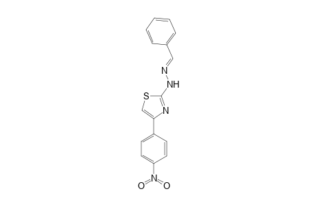 4-(4-nitrophenyl)-N-[(E)-(phenylmethylene)amino]-2-thiazolamine