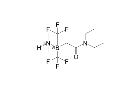 Acetamide, N,N-diethyl-2-[dimethylaminatobis(trifluoromethyl)borinato]-