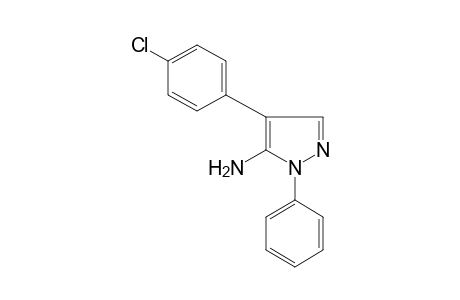 5-AMINO-4-(p-CHLOROPHENYL)-1-PHENYLPYRAZOLE