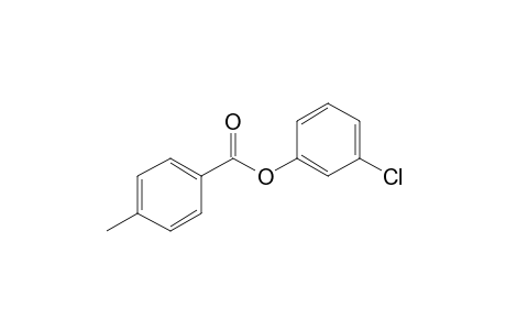 4-Methylbenzoic acid, 3-chlorophenyl ester