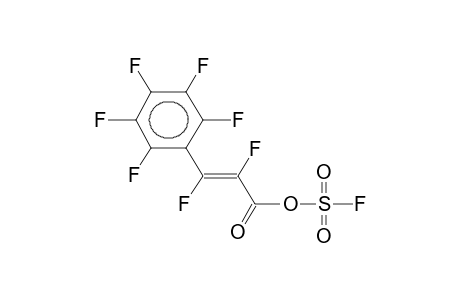 TRANS-PERFLUORO-BETA-PHENYLACRYLOYL FLUOROSULPHATE